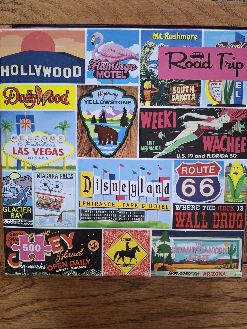 Road Trip Travel Puzzle